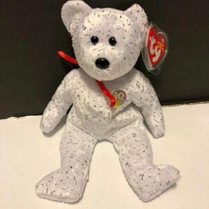 Vintage Ty Beanie Babies Decade 10 Years Anniversary 2002